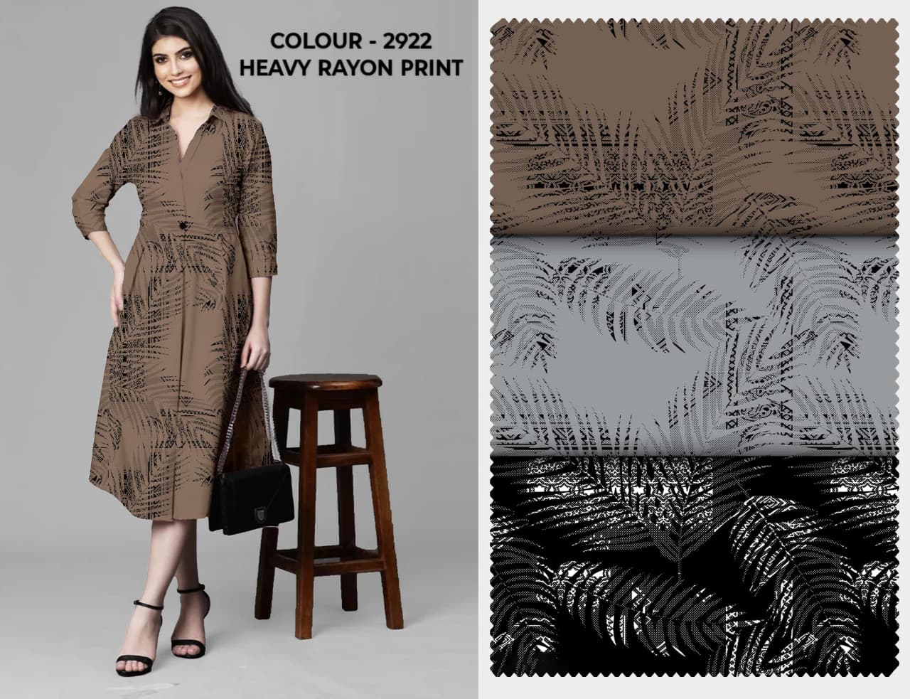 Colors Heavy Rayon Print